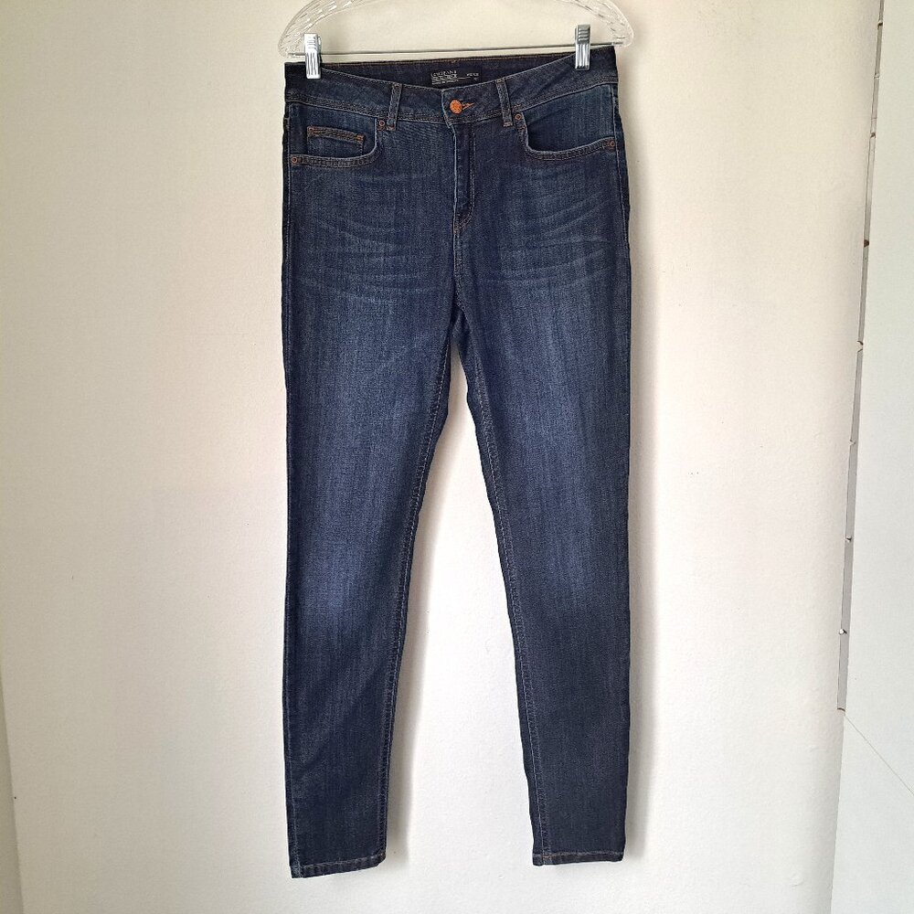 LCW JEANS Women's Mercury Slim Fit Size W32/L32 Dark Blue Wash
